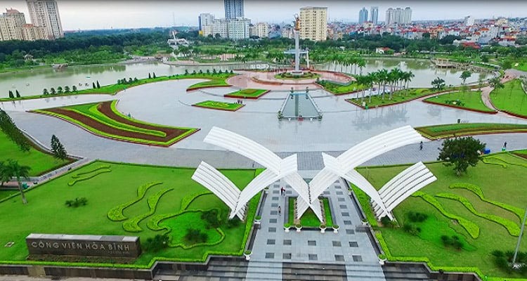 Khám Phá Công Viên Hòa Bình – Địa Điểm Thư Giãn Lý Tưởng Tại Thủ Đô
