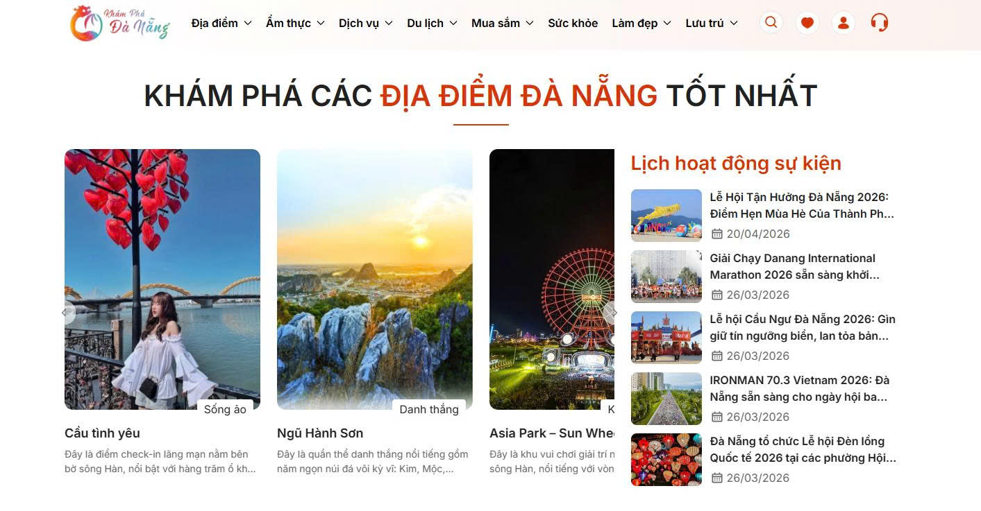 Khamphadanang: Kênh Thông Tin Du Lịch Đà Nẵng Được Nhiều Người Tìm Kiếm Hiện Nay
